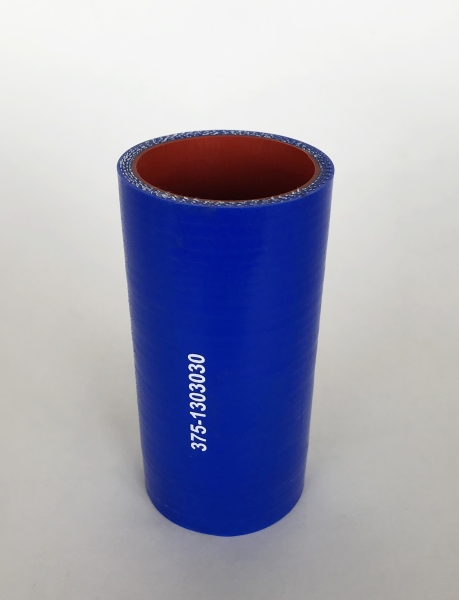 Патрубок радиатора нижний УРАЛ дв. ЯМЗ-236М2, 238М2 (d-50мм, L-100мм, силикон) Technik