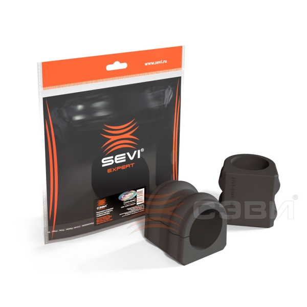 Подушка штанги стабилизатора ПАЗ Вектор - Next, Г-он - Next (переднего к-т 2 шт.) 2243-6040 СЭВИ