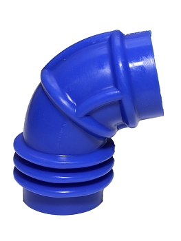 Патрубок ДМРВ воздухоподводящий дв. Крайслер Силикон Балаково