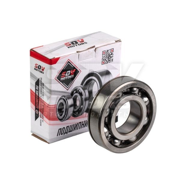 Подшипник вала первичного КПП Г-ль Next шариковый, радиальный (аналог 6308N, ВВ1-2554) (50308)
