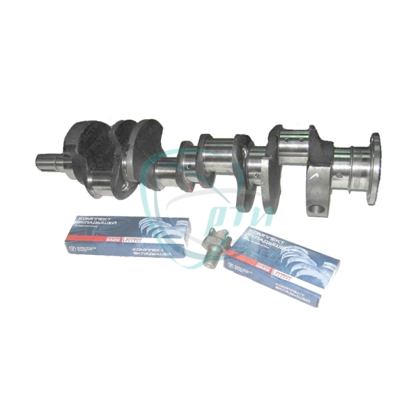 Вал коленчатый Г-53 с вкладышами и храповиком