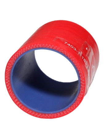 Патрубок турбокомпрессора КАМАЗ-ЕВРО 56х69 (силикон) ПТП