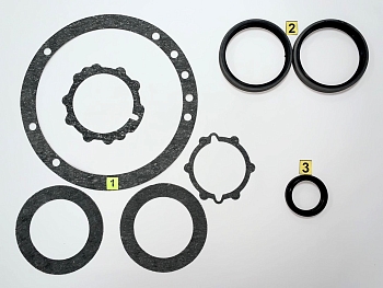 Р/к моста (заднего) Г-53, 3309 прокладки с сальниками ФАРЕР