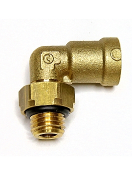 Фитинг металл.  8-М12х1,5 (угловой) 