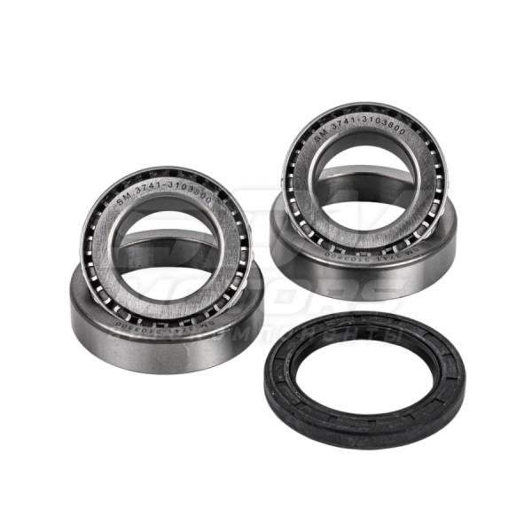 Ремонтный комплект ступицы переднего и заднего колеса УАЗ (подшипник 127509 2шт + сальник)