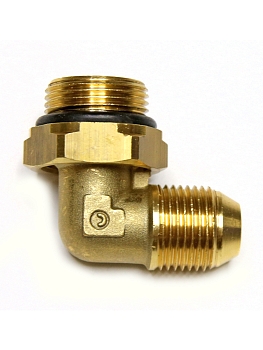 Фитинг металл. М18х1,5-М22х1,5-S (угловой) 