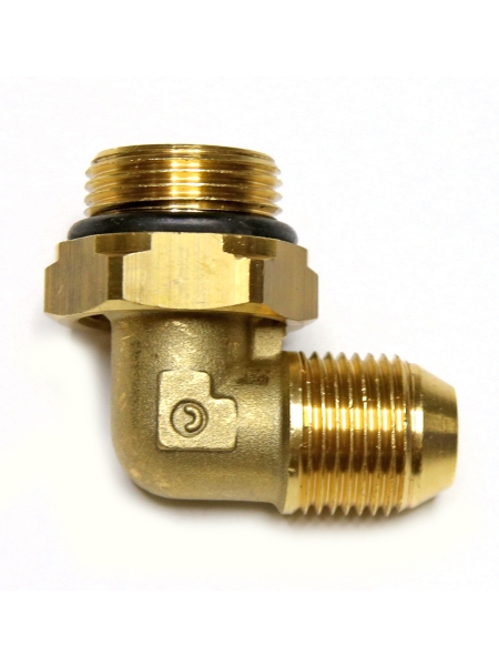 Фитинг металл. М18х1,5-М22х1,5-S (угловой) 