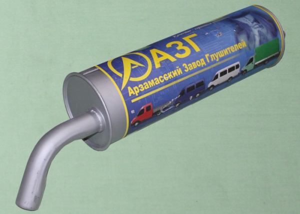 Глушитель для Г-он Next, Вал-й 33106 дв.Cummins 3.8, ЯМЗ 534 Е-4