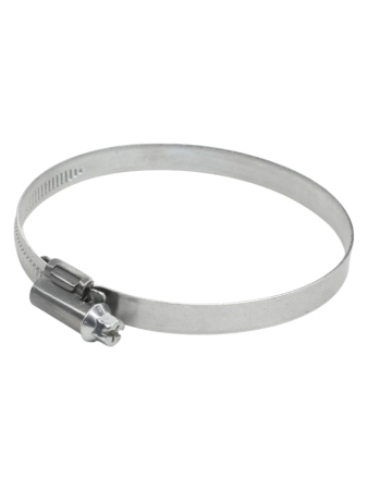 Хомут червячный 70-90/9 (цинковое хроматирование) Завод ТРУД