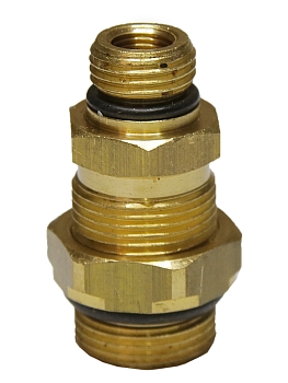 Фитинг металл. М22х1,5-М22х1,5-М16х1,5 (переходной) 
