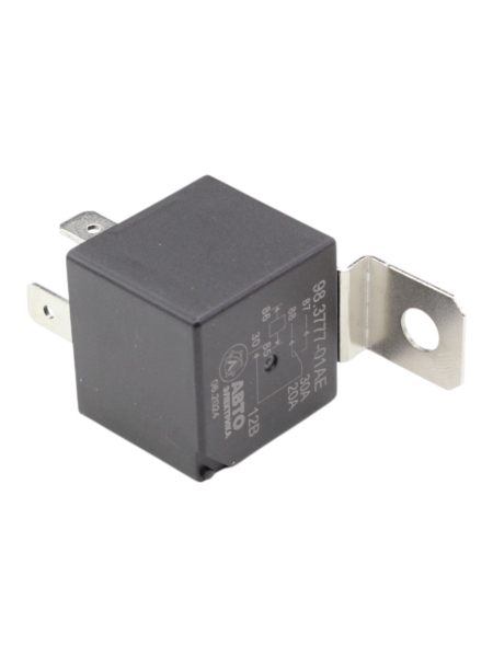 Реле стартера 5-и контактное с карманом под кронштейн, (ан. 90.3747-01), 30/20 А, 12 В