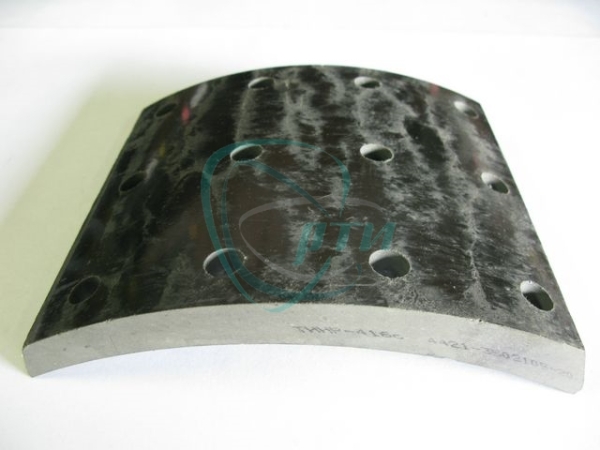 Накладка тормозная ЗИЛ, ПАЗ "Аврора" сверл. (б/асб) (сверл.)