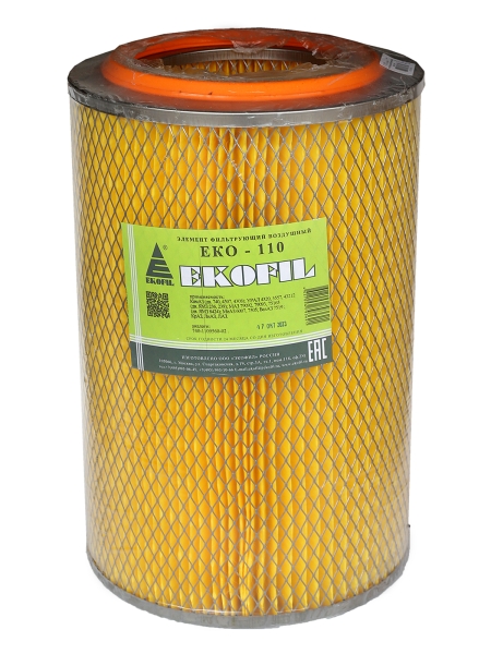 Фильтр воздушный Экофил КамАЗ, МАЗ, Урал