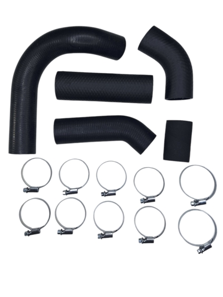 Патрубки радиатора 3302 дв 402 (к-т 5 шт. с хомутами NORMA) ФАРЕР