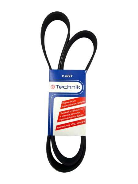 Ремень 1420 (8/PK) поликлиновой (Technik) КАМАЗ-4308, ПАЗ, Cummins, Higer, Mercedes-Benz