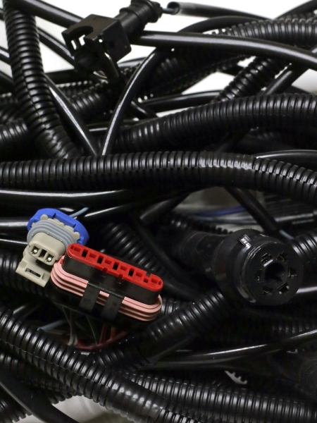 Жгут проводов по раме Г-ль Бизнес борт дв.Cummins (удлин.база, с 06.2011г, с бок. габар.на бортах)