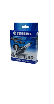 Свеча зажигания ГАЗель Next с дв.Evotech 2.7  BU6ROC-10 TESLINE (TL49)  к-т 4 шт.