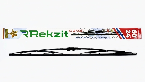 Щетка стеклоочистителя каркасная 24/60 см  CLASSIC REKZIT