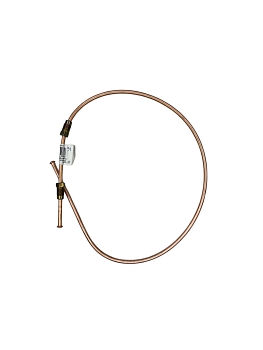 Трубка тормозная Г-3302 (70см/4,75мм) лев.зад.