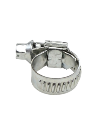 Хомут червячный 10-18/9 (цинковое хроматирование) Завод ТРУД