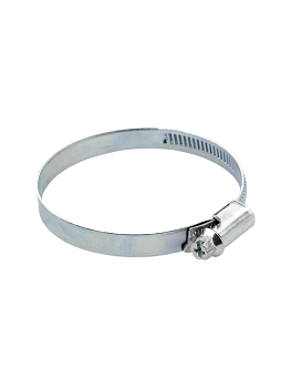 Хомут червячный 50-70/9 (цинковое хроматирование) Завод ТРУД