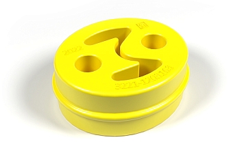 Амортизатор подвески глушителя Г-ль Бизнес (полиуретан, желтый)