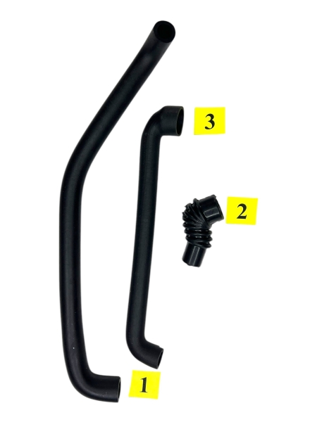 Патрубки РХХ дв. 409 ПРЕМИУМ с хомутами ФАРЕР