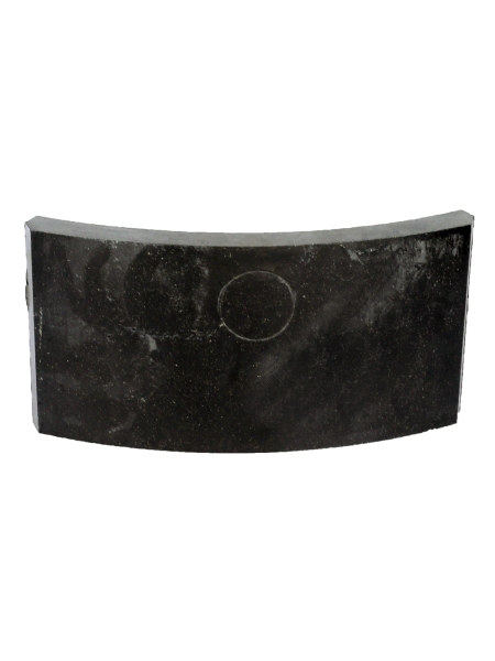 Накладка тормозная МАЗ перед.(асбестовая)