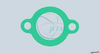 Прокладка  впускного патрубка ГАЗ дв.405,406 ЕВРО-3