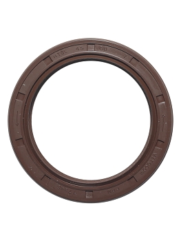 Сальник 2.2-45х60х7 лев. вращен. КАМАЗ ЕВРО/привод ТНВД (аналог 740.50-1029238) FPM-фторкаучук 17345