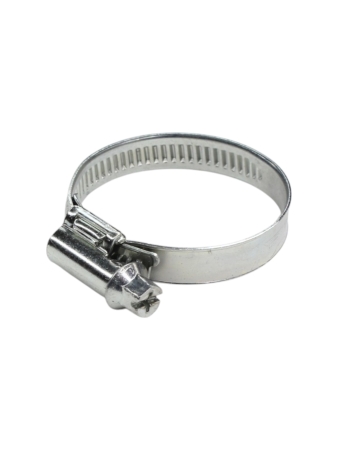 Хомут червячный 26-44/9 (цинковое хроматирование) Завод ТРУД