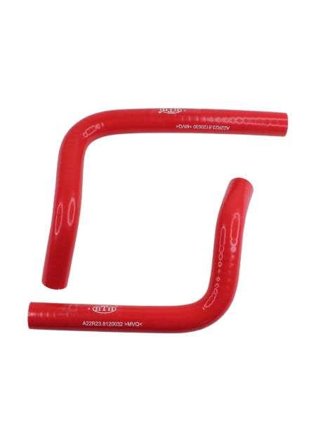 Патрубки отопителя Г-ль NEXT дв.Cummins (к-т 2 шт.) красный MVQ ПТП