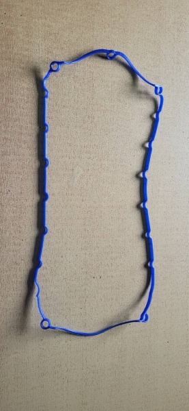 44 Прокладка масл. картера ГАЗель дв.УМЗ-А274 EvoTech (силикон) син.