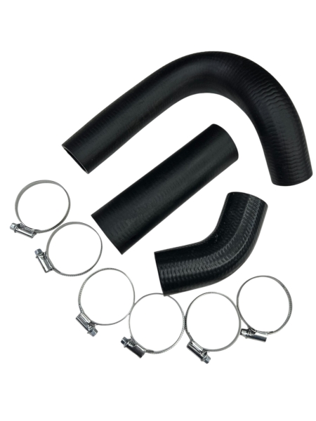 Патрубки радиатора 3302 дв 402 (к-т 3шт. с червячными хомутами) ОРИГИНАЛ ФАРЕР