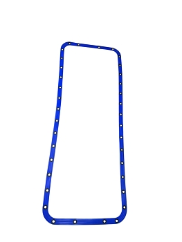 Прокладка масл. картера ЯМЗ-238 (силикон с пресс-шайбами)