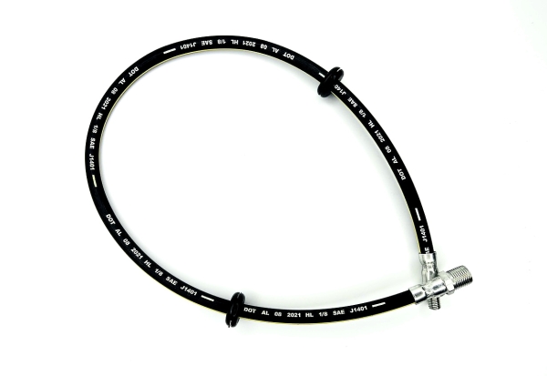 Шланг тормозной передний УАЗ-3962, 2206 (дв.4091, ЕВРО-4, АБС, ГУР) верхний