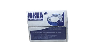 Колодка тормозная УАЗ 2 дл.+2кор. (инд.упак.) "БзАТИ"
