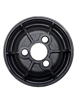 Шкив водяного насоса Г-ль, В-га ЗМЗ-406,405,409 (литьевой,черный)