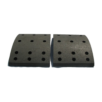 Накладка тормозная "Автоприцеп-Камаз", СЗАП (8 шт., св., шлиф. 2-х сторон.)