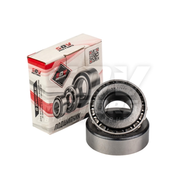 Подшипник хвостовика (ведомой шестерни) моста заднего Г-ль 3302, 2217 внутренний (27607)