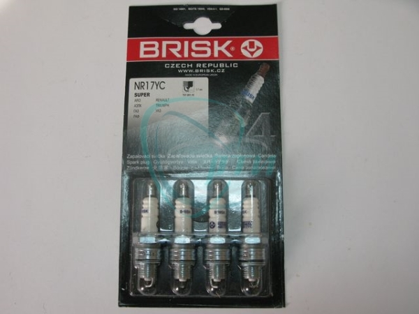 Свеча зажигания SUPER R ГАЗ дв.402, 511, УАЗ (медный электрод, резистор)