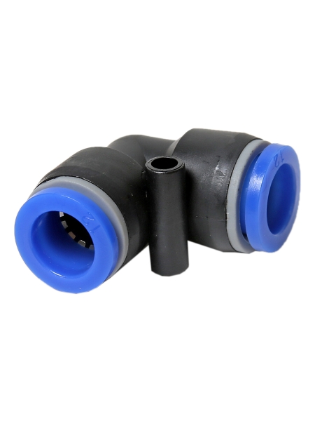 Фитинг трубки ПВХ 12 мм (угловой)