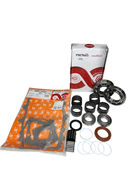 Р/к КПП 5-ст. Г-3307,3309,33104 (подшипники,сальники,прокладки)