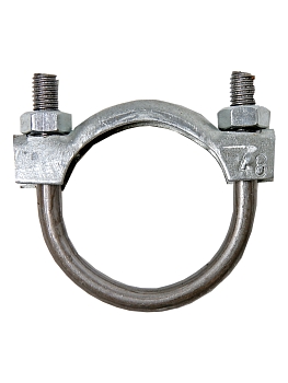 Хомут глушителя D48 2101, резонатор 3110