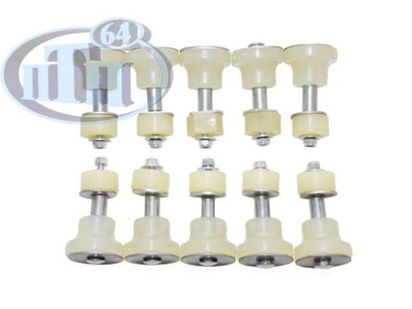 Подушка крепления кузова к раме УАЗ Патриот (полиуретан)(из 10 шт) в сборе