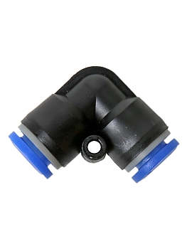 Фитинг трубки ПВХ 8 мм (угловой)