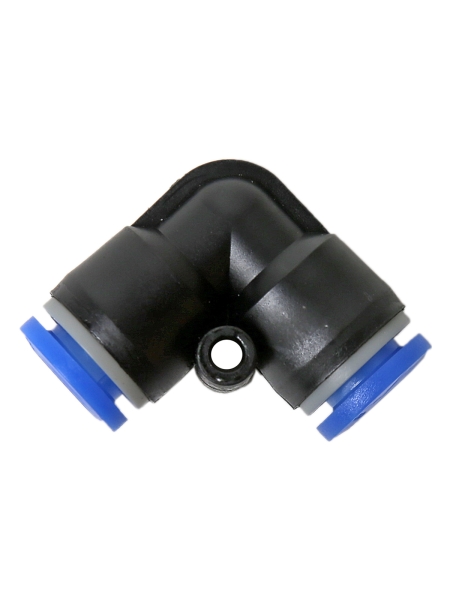 Фитинг трубки ПВХ 8 мм (угловой)