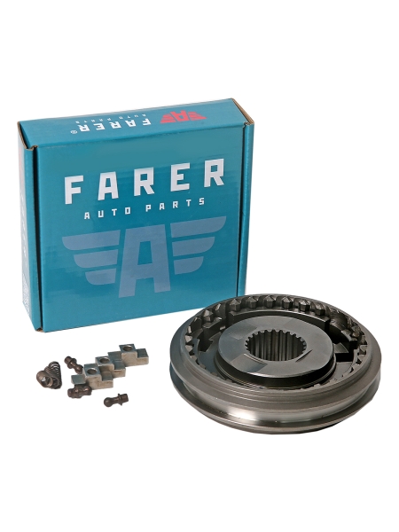 Муфта со ступицей в сборе 1,2,3 и з/хода "синхронизатор" КПП-5 Г-33081, 3309