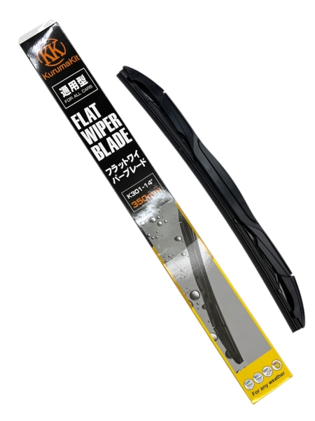 Щетка стеклоочистителя гибридная  14/350mm крепление HOOK крючок  KURUMAKIT