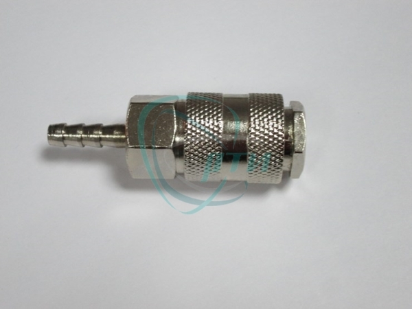 яяРазъем пневм. быстросъемный d- 6 под трубку ПВХ "елка"